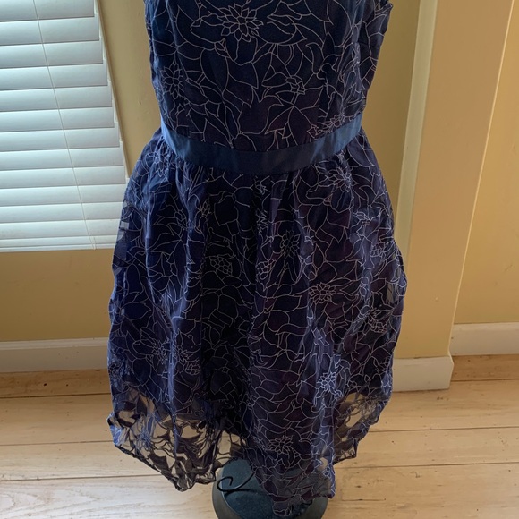 Heidi Weisel Navy Floral Dress - Picture 3 of 5